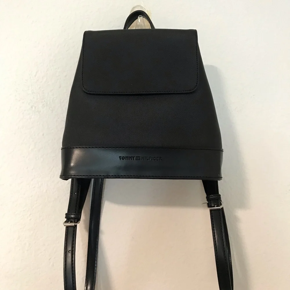 Tommy Hilfiger Black Mini Backpack